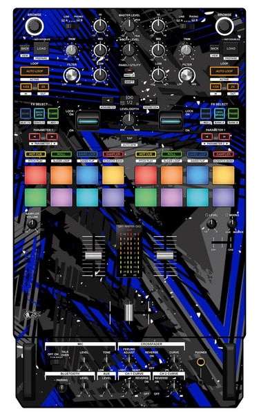 Pioneer DJ DJM S7 Skin Ridge Blue